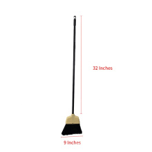 Professional Plastic Broom With Angle Broom iron pole Hard plastic broom